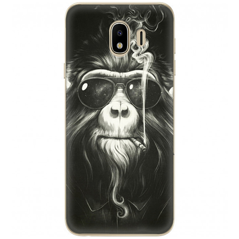Чехол U-print Samsung J400 Galaxy J4 2018 Smokey Monkey