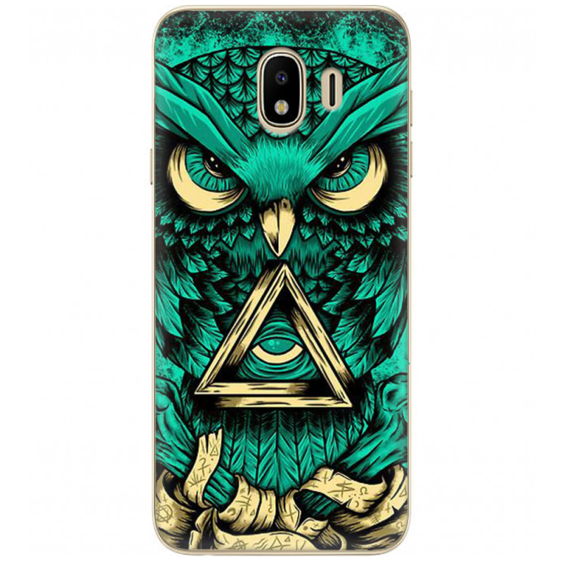 Чехол U-print Samsung J400 Galaxy J4 2018 Masonic Owl