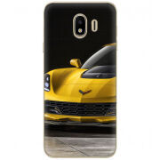 Чехол U-print Samsung J400 Galaxy J4 2018 Corvette Z06