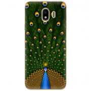 Чехол U-print Samsung J400 Galaxy J4 2018 Peacocks Tail