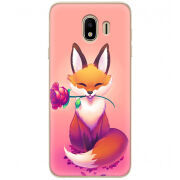 Чехол U-print Samsung J400 Galaxy J4 2018 Cutie Fox