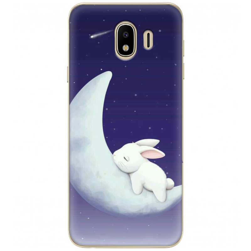 Чехол U-print Samsung J400 Galaxy J4 2018 Moon Bunny