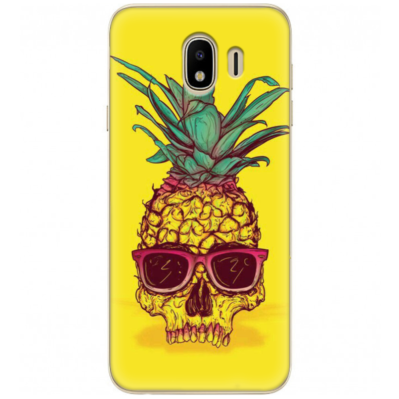 Чехол U-print Samsung J400 Galaxy J4 2018 Pineapple Skull