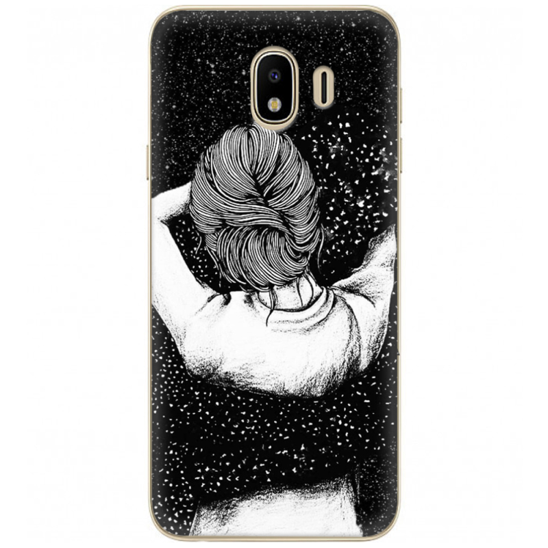 Чехол U-print Samsung J400 Galaxy J4 2018 Hugging Stars