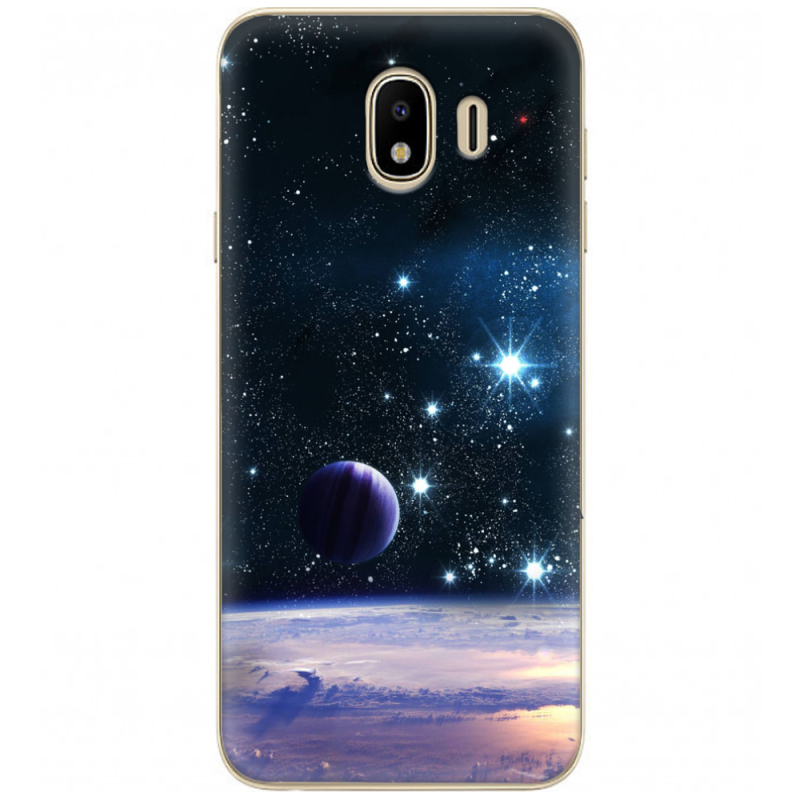 Чехол U-print Samsung J400 Galaxy J4 2018 Space Landscape