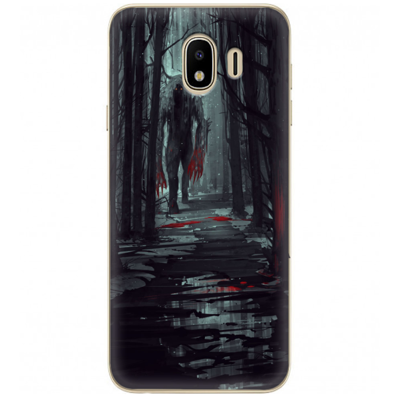 Чехол U-print Samsung J400 Galaxy J4 2018 Forest and Beast