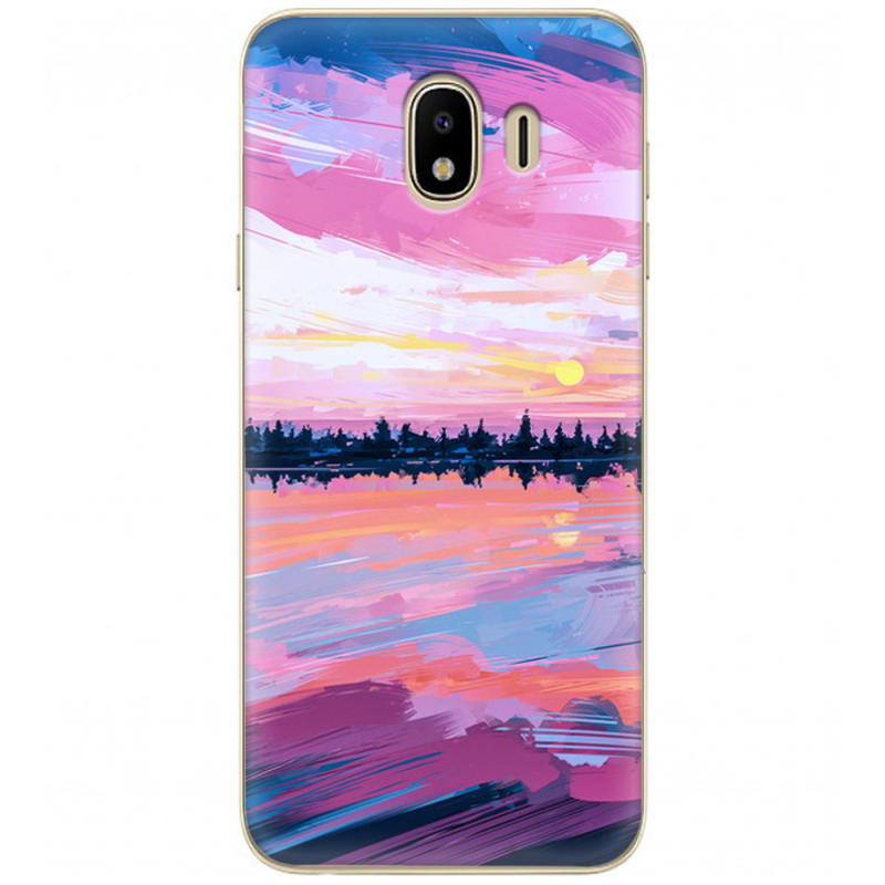 Чехол U-print Samsung J400 Galaxy J4 2018 Sky Mirror