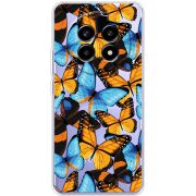 Прозорий чохол BoxFace Realme 13 Pro Plus Butterfly Morpho