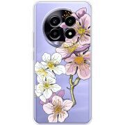 Прозорий чохол BoxFace Realme 13 Pro Plus Cherry Blossom