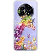 Прозорий чохол BoxFace Realme 13 Pro Plus Colorful Giraffe