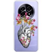 Чохол зі стразами Realme 13 Pro Plus Heart