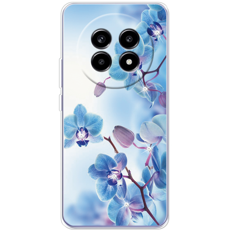 Чохол зі стразами Realme 13 Pro Plus Orchids