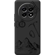 Чорний чохол BoxFace Realme 13 Pro Plus Mountains