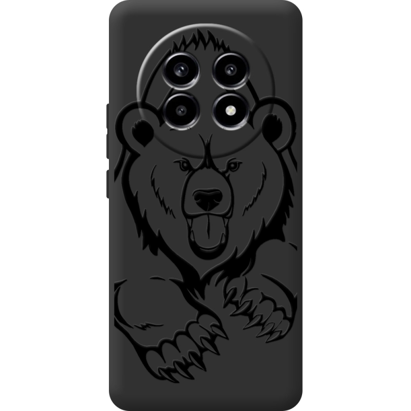 Чорний чохол BoxFace Realme 13 Pro Plus Grizzly Bear