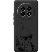 Чорний чохол BoxFace Realme 13 Pro Plus 