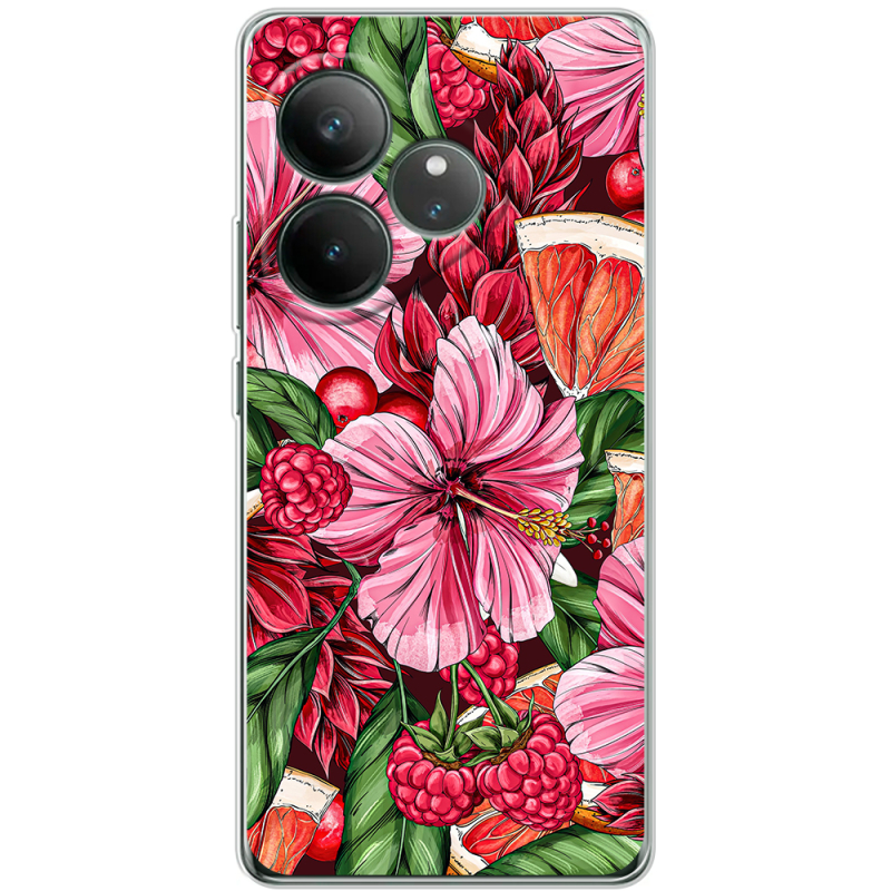 Чохол BoxFace Realme GT 6T Tropical Flowers