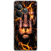 Чохол BoxFace Realme GT 6T Fire Lion