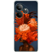 Чохол BoxFace Realme GT 6T Exquisite Orange Flowers