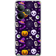 Чохол BoxFace Realme GT 6T Halloween Purple Mood