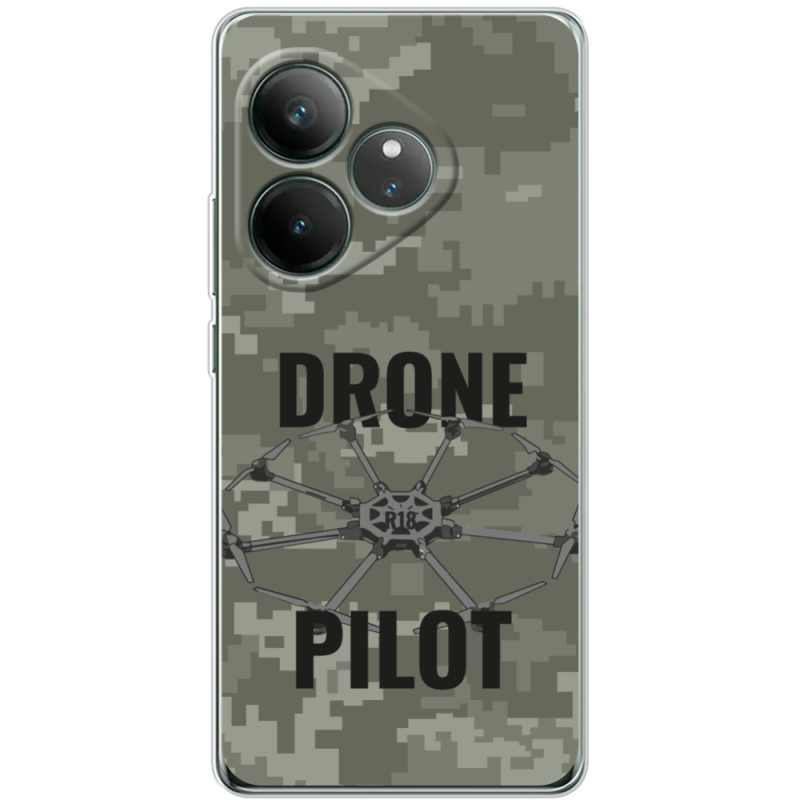 Чохол BoxFace Realme GT 6T Drone Pilot