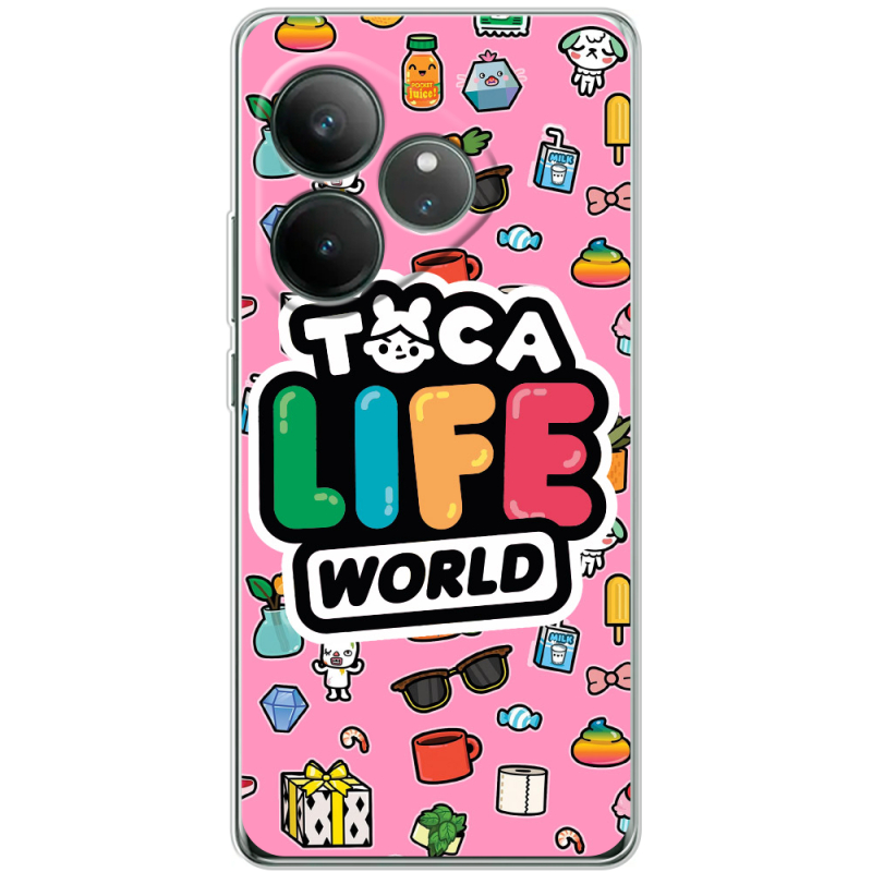 Чохол BoxFace Realme GT 6T Toca Boca Life World