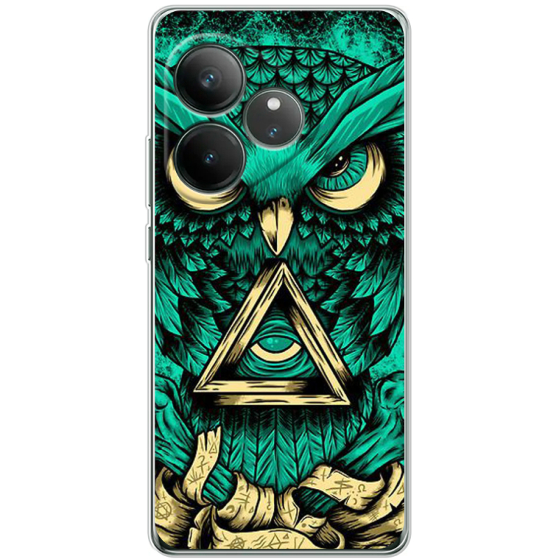 Чохол BoxFace Realme GT 6T Masonic Owl