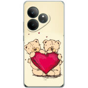 Чохол BoxFace Realme GT 6T Teddy Bear Love