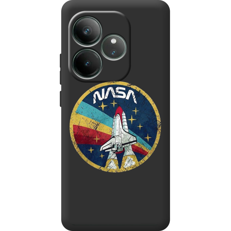 Чорний чохол BoxFace Realme GT 6T NASA