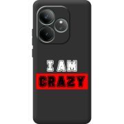 Чорний чохол BoxFace Realme GT 6T I'm Crazy