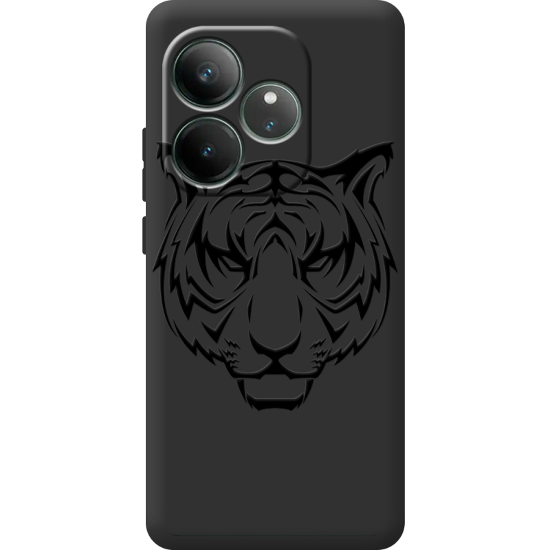 Чорний чохол BoxFace Realme GT 6T Tiger