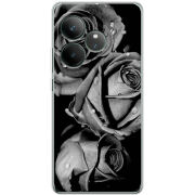 Чохол BoxFace Realme GT Neo 6 Black and White Roses