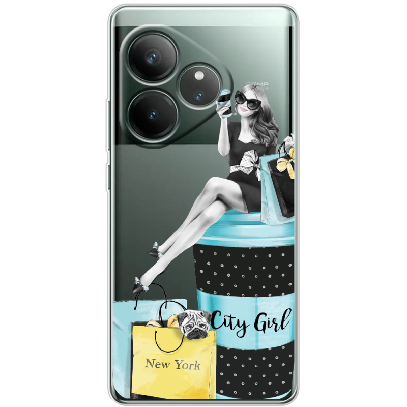Прозорий чохол BoxFace Realme GT Neo 6 City Girl