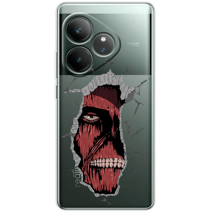 Прозорий чохол BoxFace Realme GT Neo 6 Нападение Титана