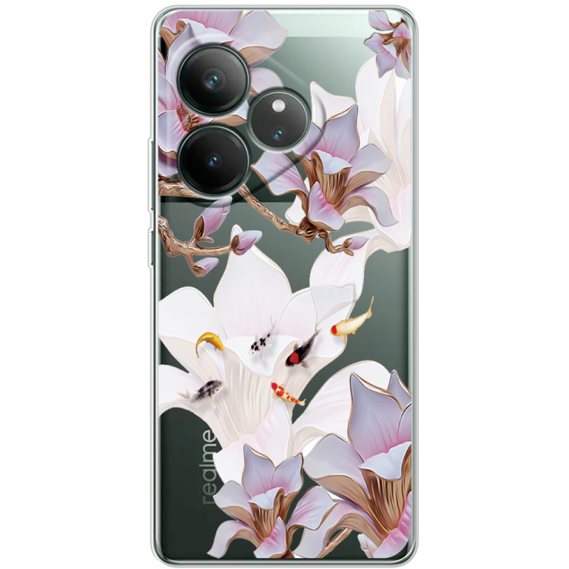 Прозорий чохол BoxFace Realme GT Neo 6 Chinese Magnolia