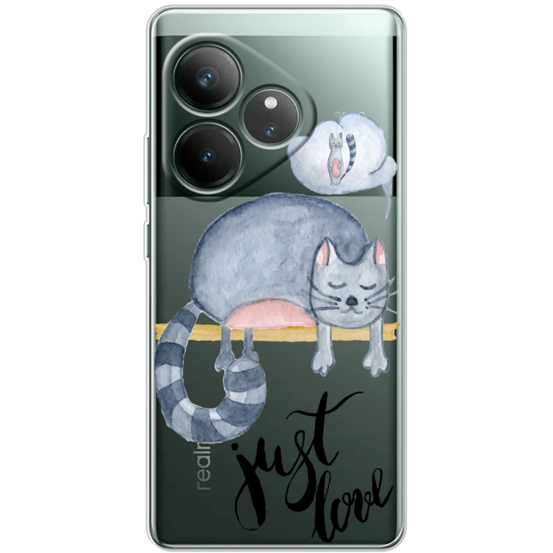 Прозорий чохол BoxFace Realme GT Neo 6 Just Love