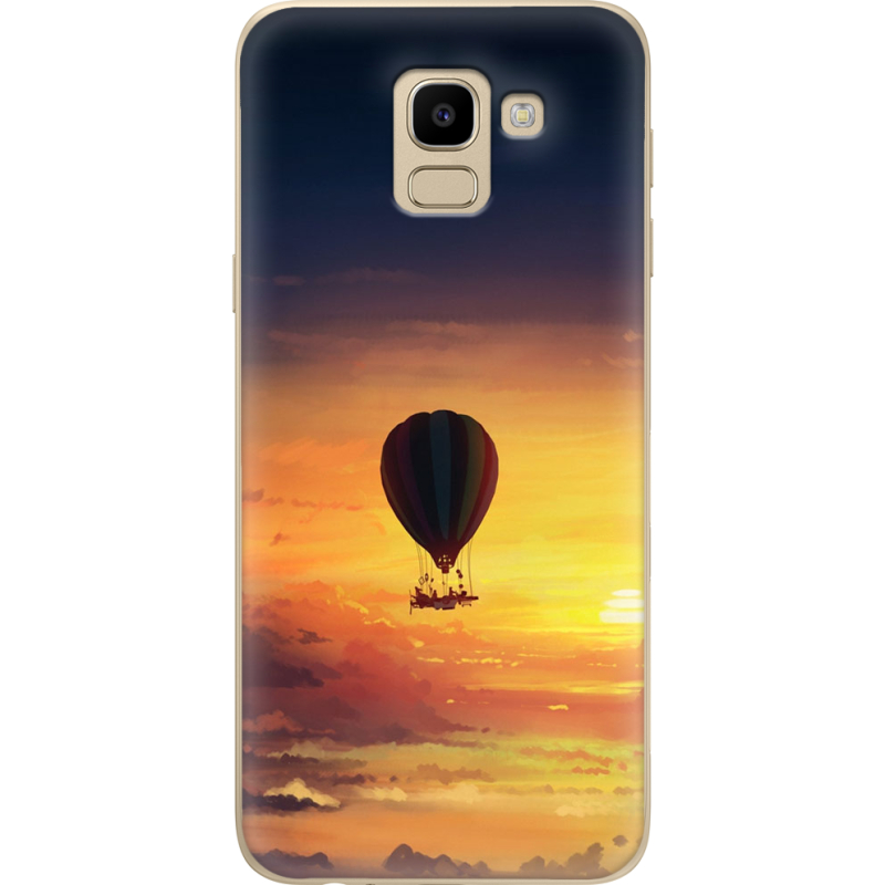 Чехол U-print Samsung J600 Galaxy J6 2018 Air Balloon