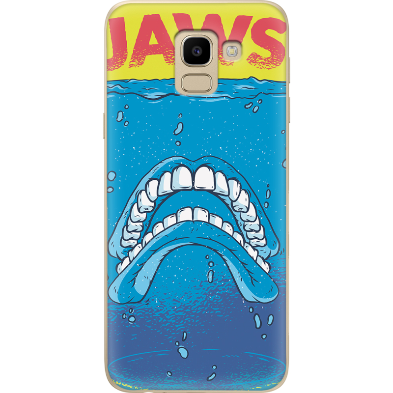 Чехол U-print Samsung J600 Galaxy J6 2018 Jaws