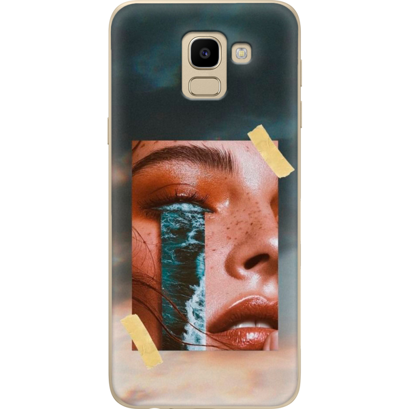 Чехол U-print Samsung J600 Galaxy J6 2018 