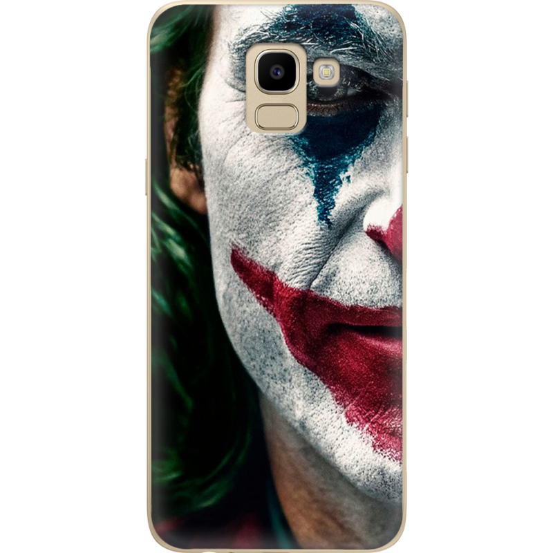 Чехол U-print Samsung J600 Galaxy J6 2018 Joker Background