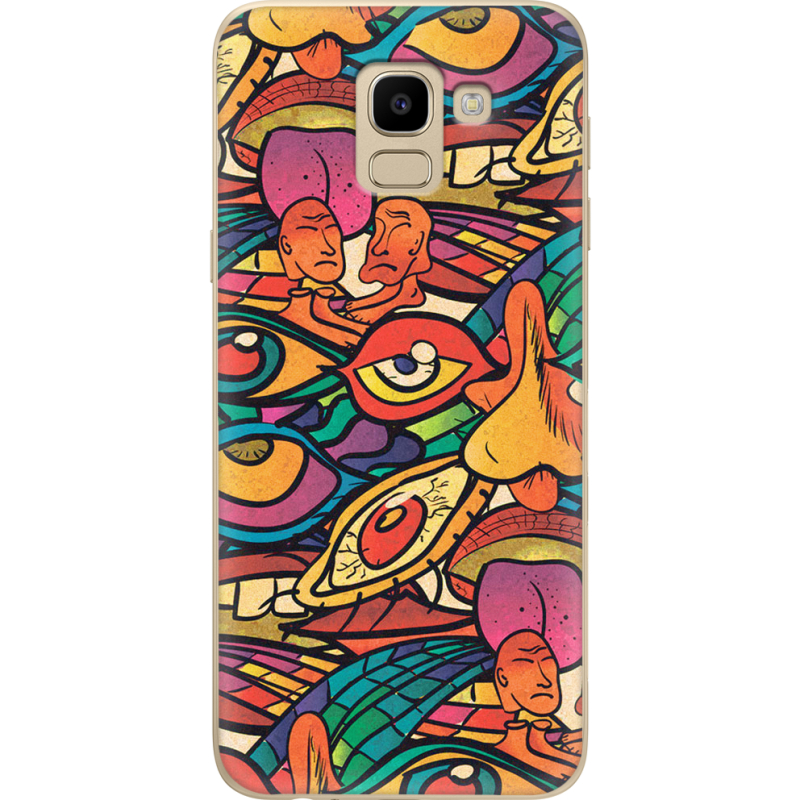 Чехол U-print Samsung J600 Galaxy J6 2018 