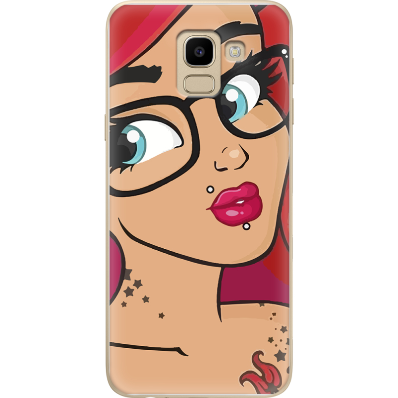 Чехол U-print Samsung J600 Galaxy J6 2018 Modern Mermaid