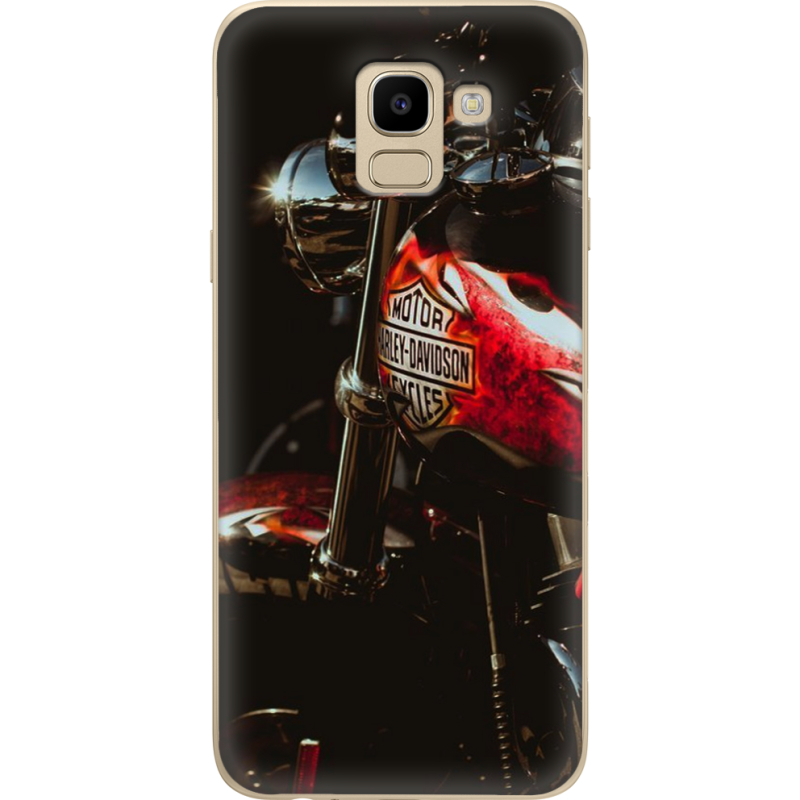 Чехол U-print Samsung J600 Galaxy J6 2018 Harley