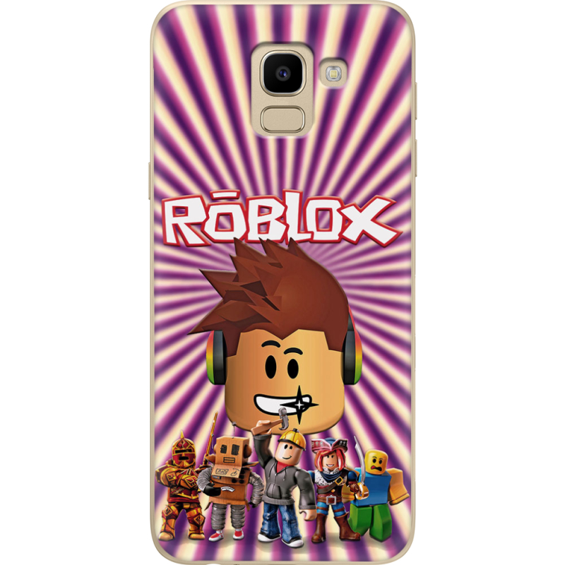 Чехол U-print Samsung J600 Galaxy J6 2018 Follow Me to Roblox