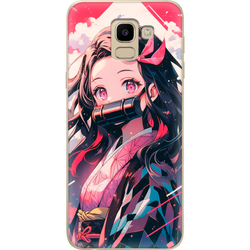 Чехол U-print Samsung J600 Galaxy J6 2018 