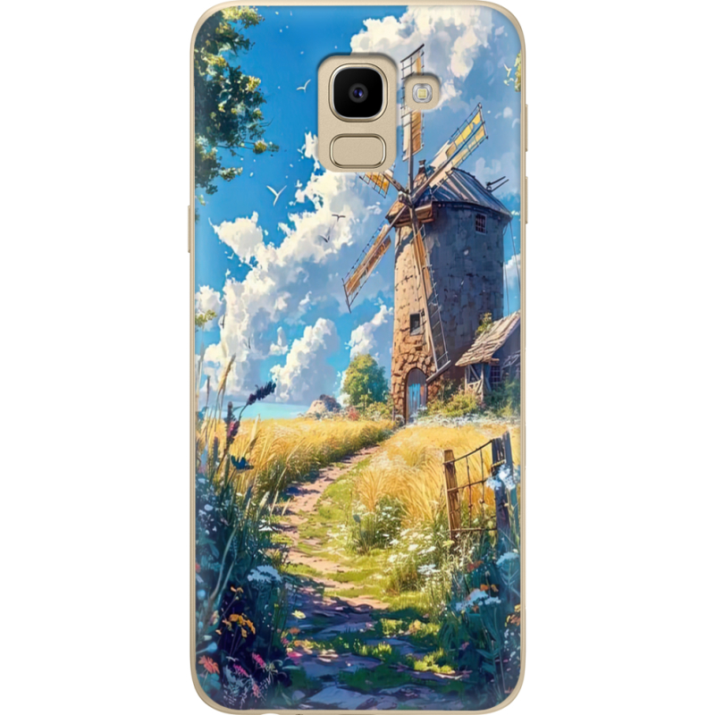 Чехол U-print Samsung J600 Galaxy J6 2018 