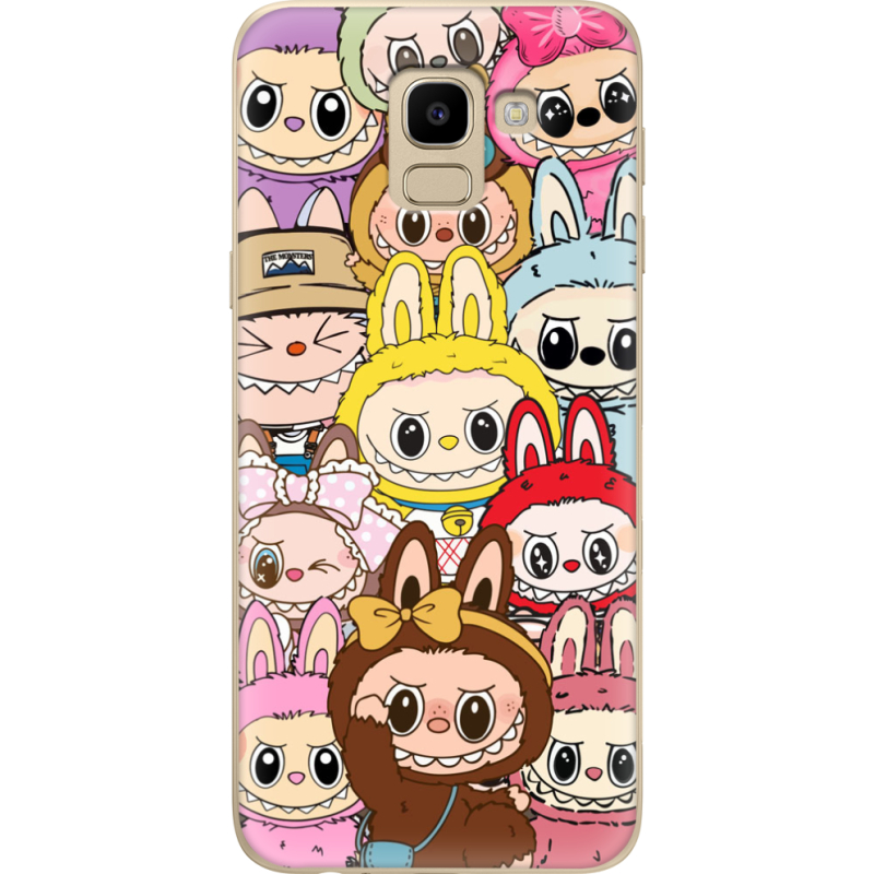 Чехол U-print Samsung J600 Galaxy J6 2018 Labubu