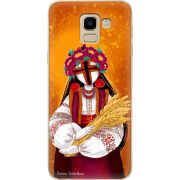 Чехол U-print Samsung J600 Galaxy J6 2018 Motanka by H Soldatkina