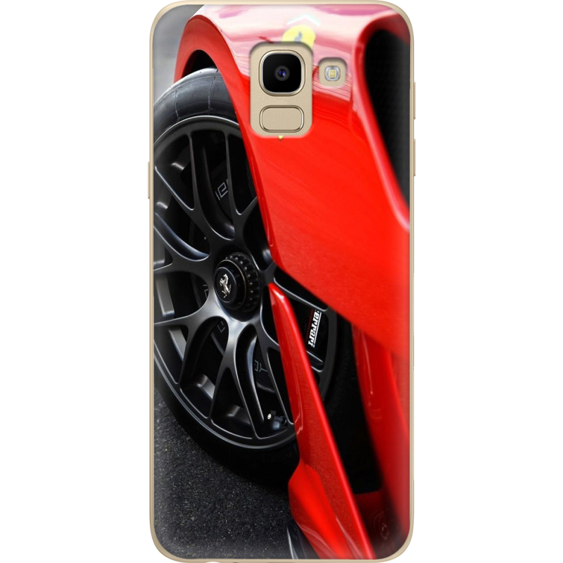 Чехол U-print Samsung J600 Galaxy J6 2018 Ferrari 599XX