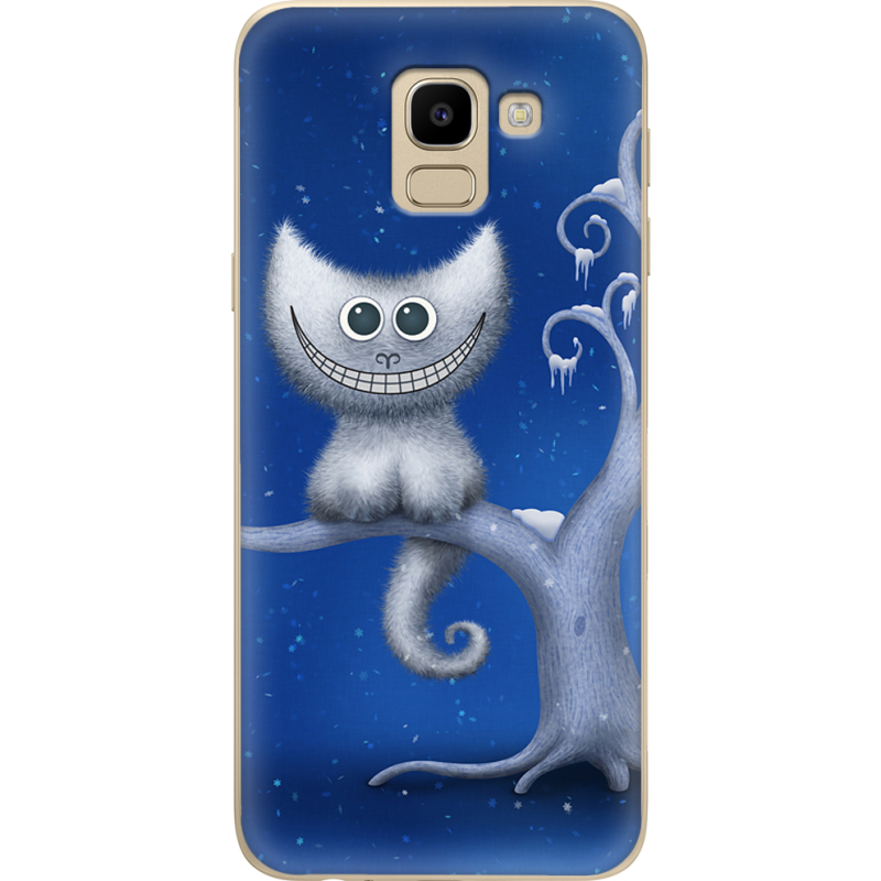 Чехол U-print Samsung J600 Galaxy J6 2018 Smile Cheshire Cat