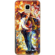 Чехол U-print Samsung J600 Galaxy J6 2018 Kiss Under Umbrella